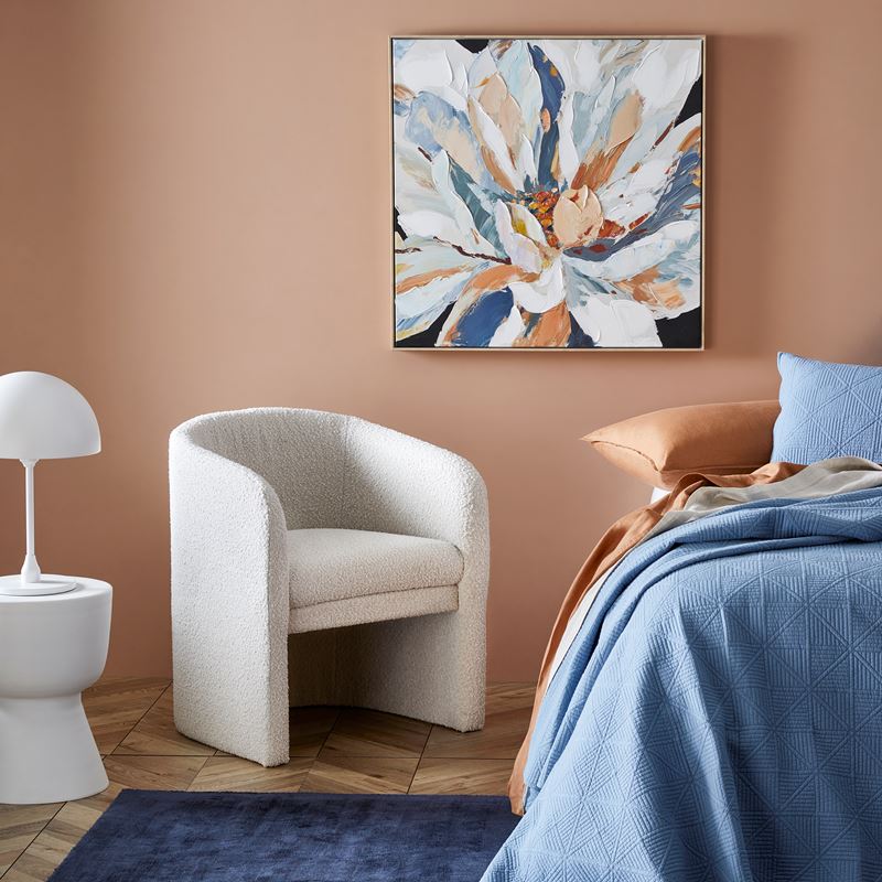 Memphis Cream Boucle Chair