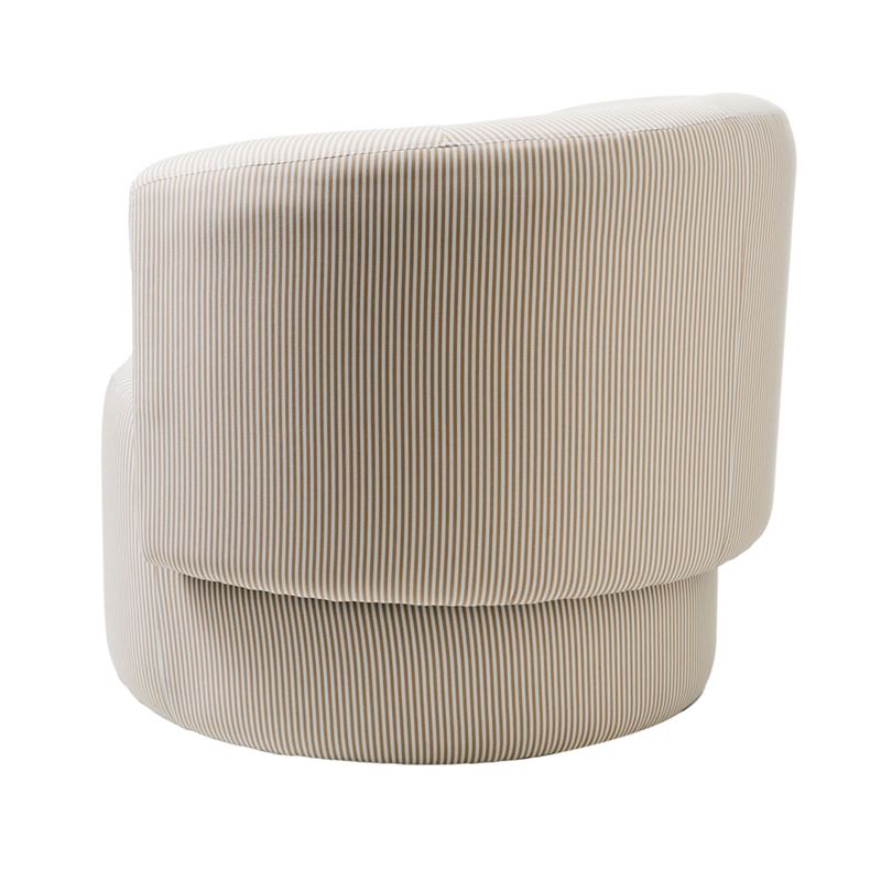 Essay Beige Stripe Chair