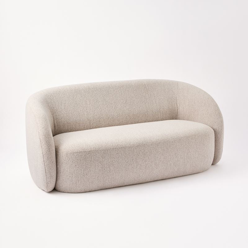 Kiel Beige Boucle 2.5 Seater Sofa