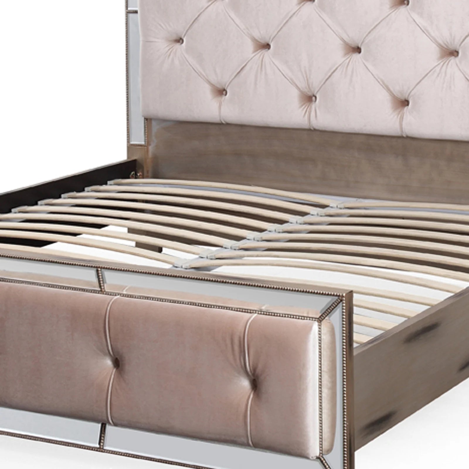 Grayson Velvet Bedframe - Queen